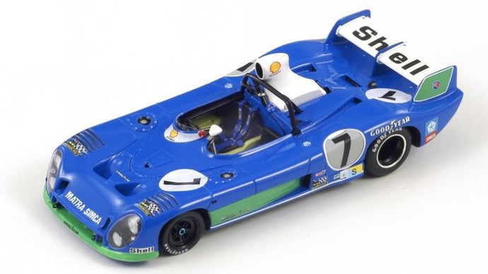 MATRA SIMCA MS 670 N.7 WINNER 24 H LE MANS 1974 PESCAROLO-LARR.1:18 REP.