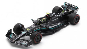 MERCEDES F1 N.44 2nd SPANISH GP 2023 LEWIS HAMILTON 1:18