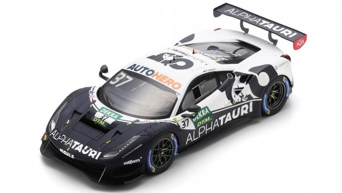 FERRARI 488 GT3 EVO N.37 RED BULL ALPHA TAURI DTM 2022 N.CASSIDY 1:18