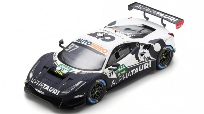 FERRARI 488 GT3 EVO N.37 RED BULL ALPHA TAURI DTM 2022 S.LOEB 1:18