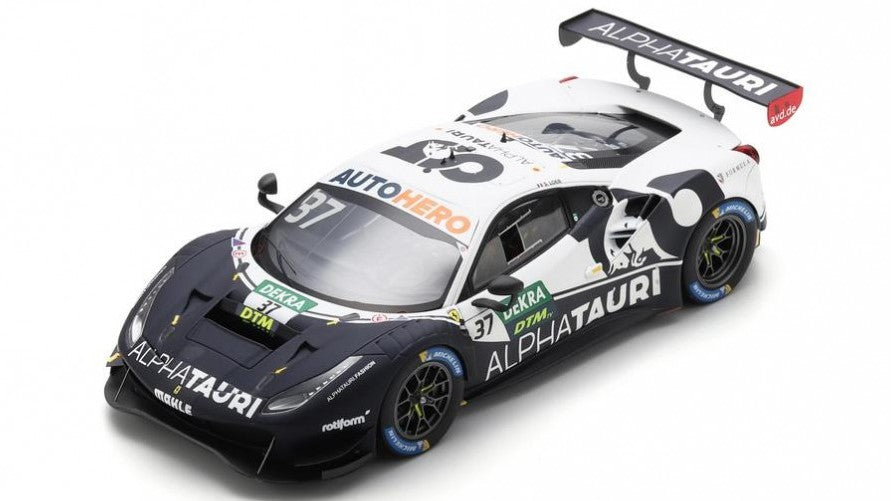 FERRARI 488 GT3 EVO N.37 RED BULL ALPHA TAURI DTM 2022 S.LOEB 1:18