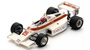 ARROWS A6 #29 MARC SURER BELGIUM GP 1983 creme/brun 1:43