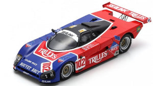 SPICE SE88C #102 GRAND/MAUSONNEUVE/LAPEYRE 23th 24H LE MANS 1990 blå/rød 1:43