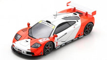 Indlæs billede til gallerivisning Mclaren F1 GTR #2 BELLM/WEAVER/LEHTO 3rd ZHUHAI BPR 1996 rød/hvid 1:43