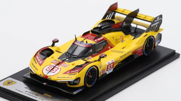 FERRARI 499P N.83 LE MANS 2024 KUBICA-SHWARTZMAN-YE 1:43