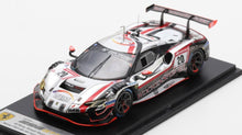 Indlæs billede til gallerivisning FERRARI 296 GT3 3.0L TWIN TURBO V6 TEAM WTM BY RINALDI RACING N 20 7th 24h NURBURGRING 2023 LEONARD WEISS - JOCHEN KRUMBACH - DANIEL KEILWITZ - INDY DONTJE WHITE BLACK RED 1:43