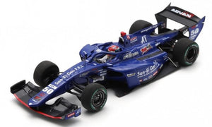 DALLARA SF23 HR-417-E M-TEC TEAM B-MAX RACING N 50 SUPER FORMULA SEASON 2024 IORI KUMURA BLUE BLACK 1:43