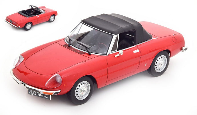 ALFA ROMEO 2000 SPIDER 1978 W/SOFT TOP RED LIMITED EDITION 1:18
