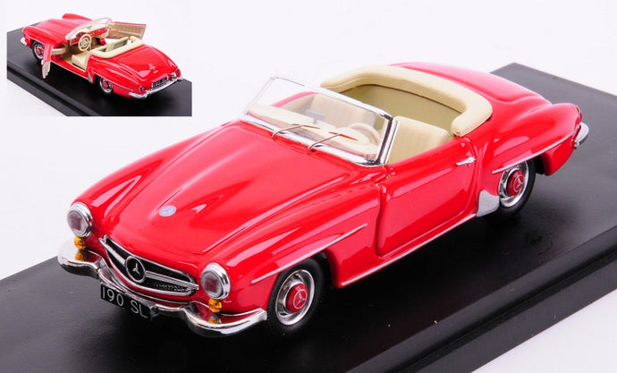 MERCEDES BENZ SL-CLASS 190SL SPIDER 1955 RED 1:43