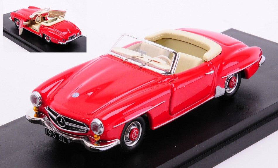 MERCEDES BENZ SL-CLASS 190SL SPIDER 1955 RED 1:43