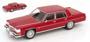 Cadillac FLEETWOOD BROUGHAM 1982 mørk rød metallic 1:18
