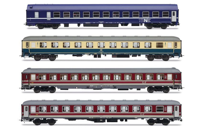 FS DBNS 4-UNIT PACK 1 CARROZZE ITALIA-OLANDA EP.V 1:87