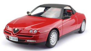 Alfa Romeo SPIDER 2.0 T.SPARK 16V 1995 WITH SOFT TOP rød 1:18
