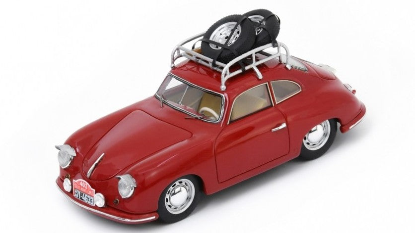 PORSCHE 356 1100 N.402 RALLY MONTE CARLO 1953 MERCK & VON JUNGENFELD 1:4