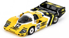 Indlæs billede til gallerivisning PORSCHE 956 2.6L TWIN TURBO TEAM SORGA JOEST RACING N 12 24h LE MANS 1983 CLEMENS SCHICKENTANZ - VOLKERT MERL - MAURICIO NARVAEZ YELLOW BLACK 1:43