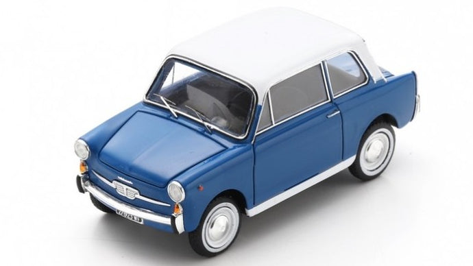 AUTOBIANCHI BIANCHINA BERLINA COUPE 1962 WHITE/BLUE (PRO.R43) 1:43