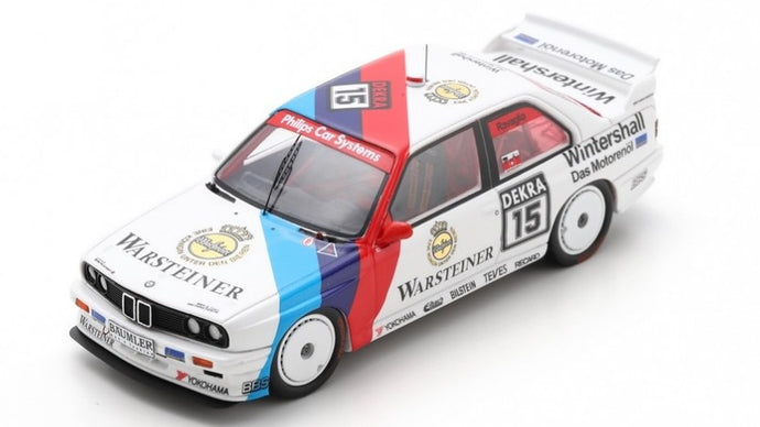 BMW E30 M3 N°15 DTM Hockenheim 1992 Roberto Ravaglia (300ex.) 1:43