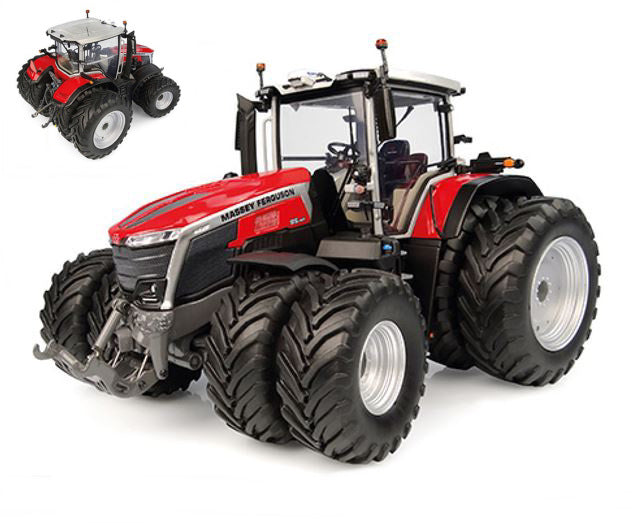 MASSEY FERGUSON MF9S.425 TRACTORDUAL WHEELS 2022 RED BLACK 1:32
