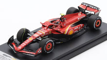 Indlæs billede til gallerivisning Ferrari SF-24 #55 CASLOS SAINZ WINNER AUSTRALIAN GP 2024 rød/hvid/gul 1:43