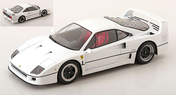 FERRARI F40 BRUNEI WHITE 1:18