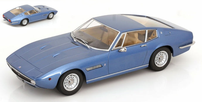 MASERATI GHIBLI COUPE' 1969 METALLIC BLUE 1:18