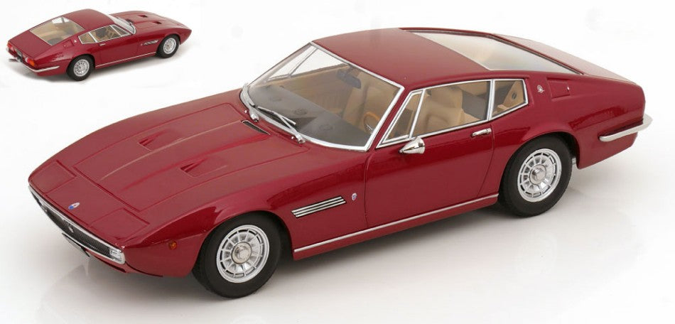 MASERATI GHIBLI COUPE' 1969 METALLIC RED 1:18