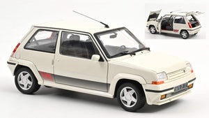 RENAULT R5 SUPERCINQUE GT TURBO PHASE II 1989 PANDA WHITE 1:18