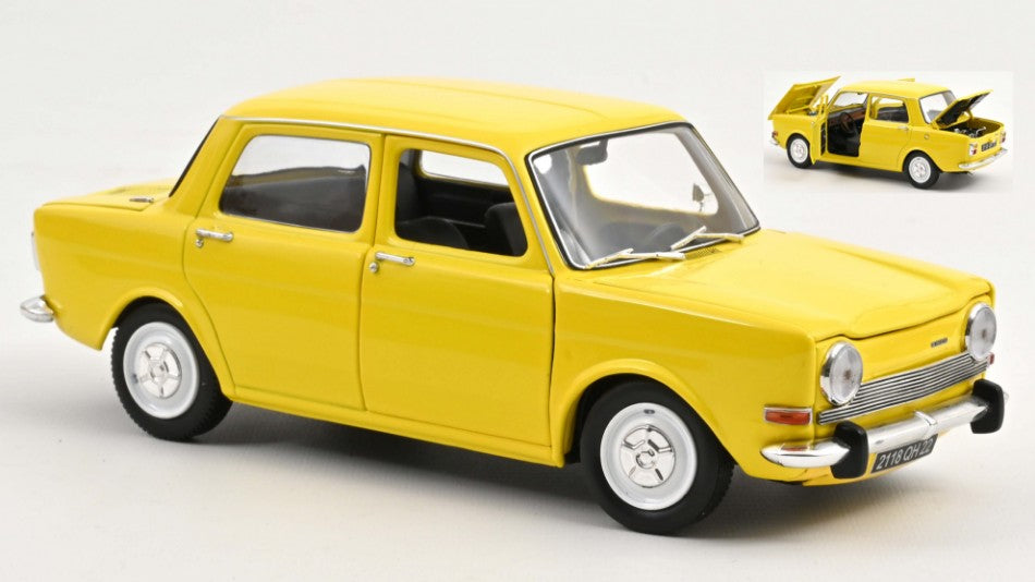 SIMCA 1000 LS 1974 MAYA YELLOW 1:18