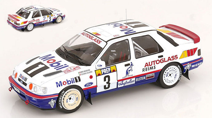 FORD SIERRA COSWORTH 4X4 N.3 RALLY MONTE CARLO 1992 BIASION-SIVIERO 1:18