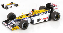 Indlæs billede til gallerivisning WILLIAMS F1 FW11 HONDA TEAM WILLIAMS N 6 WINNER BRAZILIAN GP 1986 NELSON PIQUET BLUE YELLOW WHITE 1:18