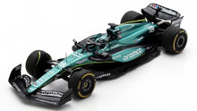 Indlæs billede til gallerivisning ASTON MARTIN F1 AMR24 TEAM ARAMCO COGNIZANT N 18 SAUDI ARABIA GP 2024 LANCE STROLL GREEN BLACK 1:43