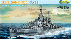 U.S.S. SAN DIEGO CL-53 KIT 1:700