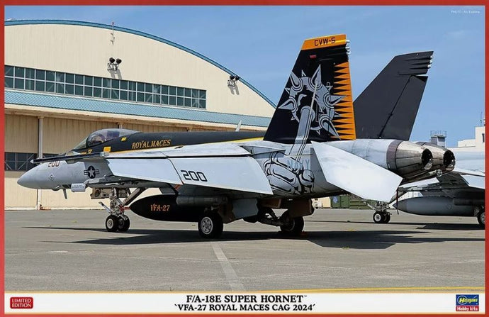 FA-18E SUPER HORNET VFA 27 ROYAL MACES CAG KIT 1:48