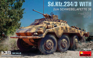 Sd.Kfz.234/3 WITH 2cm SCHWEBELAFETTE 38 KIT 1:35