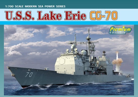 U.S.S. LAKE ERIE CG-70 KIT 1:700