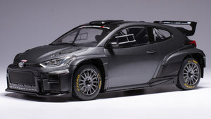 TOYOTA YARIS GR BASE RALLY2 2024 MATT GREY 1:18