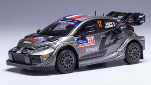 TOYOTA GR YARIS WRC N.17 RALLY FINLAND 2024 OGIER-LANDAIS 1:43