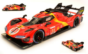 FERRARI 499P N.51 WINNER LE MANS 2023 PIER GUIDI/CALADO/GIOVINAZZI 1:18