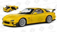 Indlæs billede til gallerivisning Mazda RX-7 FD RS STREETFIGHTER 1994 gul 1:18
