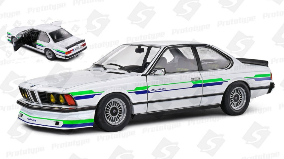 BMW 6-SERIES ALPINA B7 TURBO (E24) COUPE 1984 WHITE 1:18 