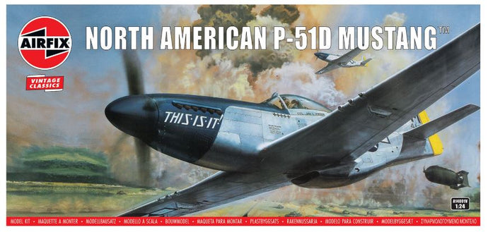 NORTH AMERICAN P-51D MUSTANG KIT 1:24