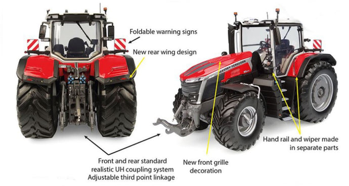 Traktor MASSEY FERGUSON 9S.425 PRODUCTION VERSION 1:32