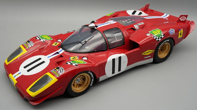 FERRARI 512S N.11 LE MANS 1970 POSEY-BUCKNUM W/SHOWCASE 1:12