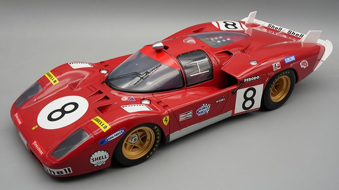 FERRARI 512S N.8 LE MANS 1970 MERZARIO-REGAZZONI W/SHOWCASE 1:12