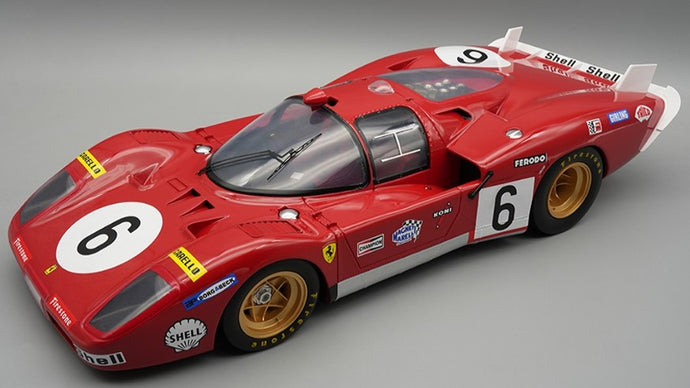 FERRARI 512S N.6 LE MANS 1970 GIUNTI-VACCARELLA W/SHOWCASE 1:12