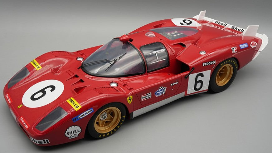 FERRARI 512S N.6 LE MANS 1970 GIUNTI-VACCARELLA W/SHOWCASE 1:12