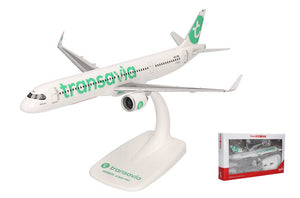 AIRBUS A321neo Transavia (NL) hvid/grøn/grå 1:200