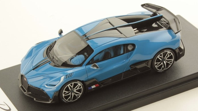 BUGATTI DIVO 2020 FRENCH RACING BLUE GLOSSY BLACK 1:43