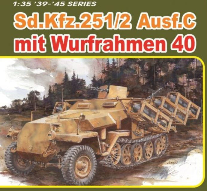 Sd.Kfz.251 Ausf.C MIT WURFRAHMEN 40 KIT 1:35