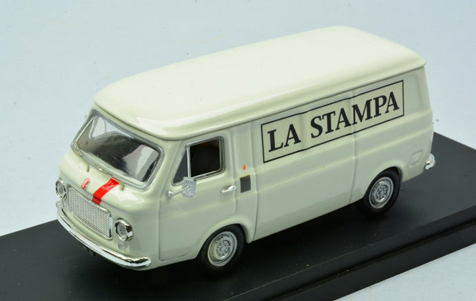 FIAT 238 VAN LA STAMPA 1970 WHITE 1:43